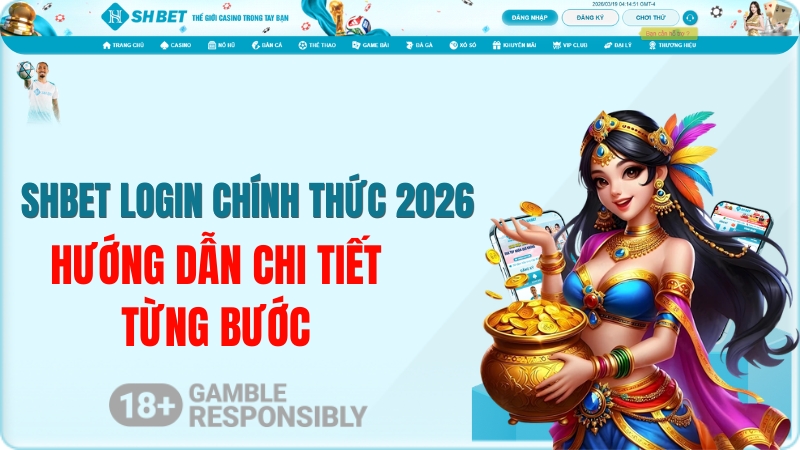 SHBET Login Chính Thức 2026 – Đăng Nhập Nhanh