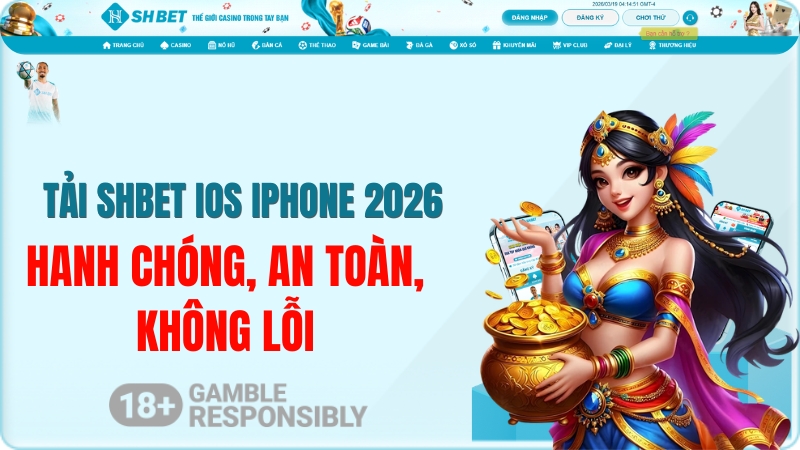 Tải SHBET iOS iPhone 2026 – Cài Đặt Nhanh