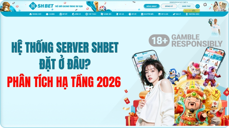 Hệ Thống Server SHBET Đặt Ở Đâu? Phân Tích Hạ Tầng 2026